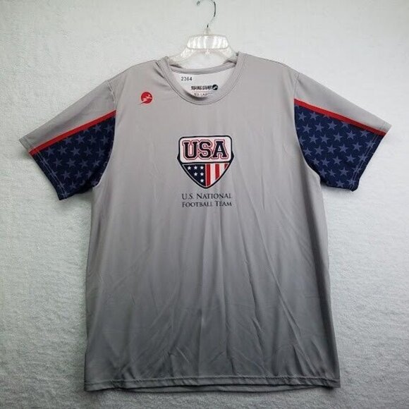 Siege Sports Sirt Mens Extra Large Compression Tee USA US National Football Team - Picture 8 of 8